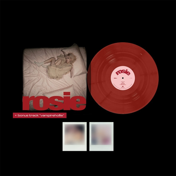 BLACKPINK Rosé - rosie / first studio album vinyl — vampirehollie edition red