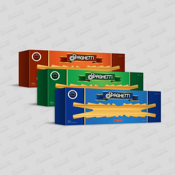 LE SSERAFIM - 1st Single Album [SPAGHETTI] – House of Kpop