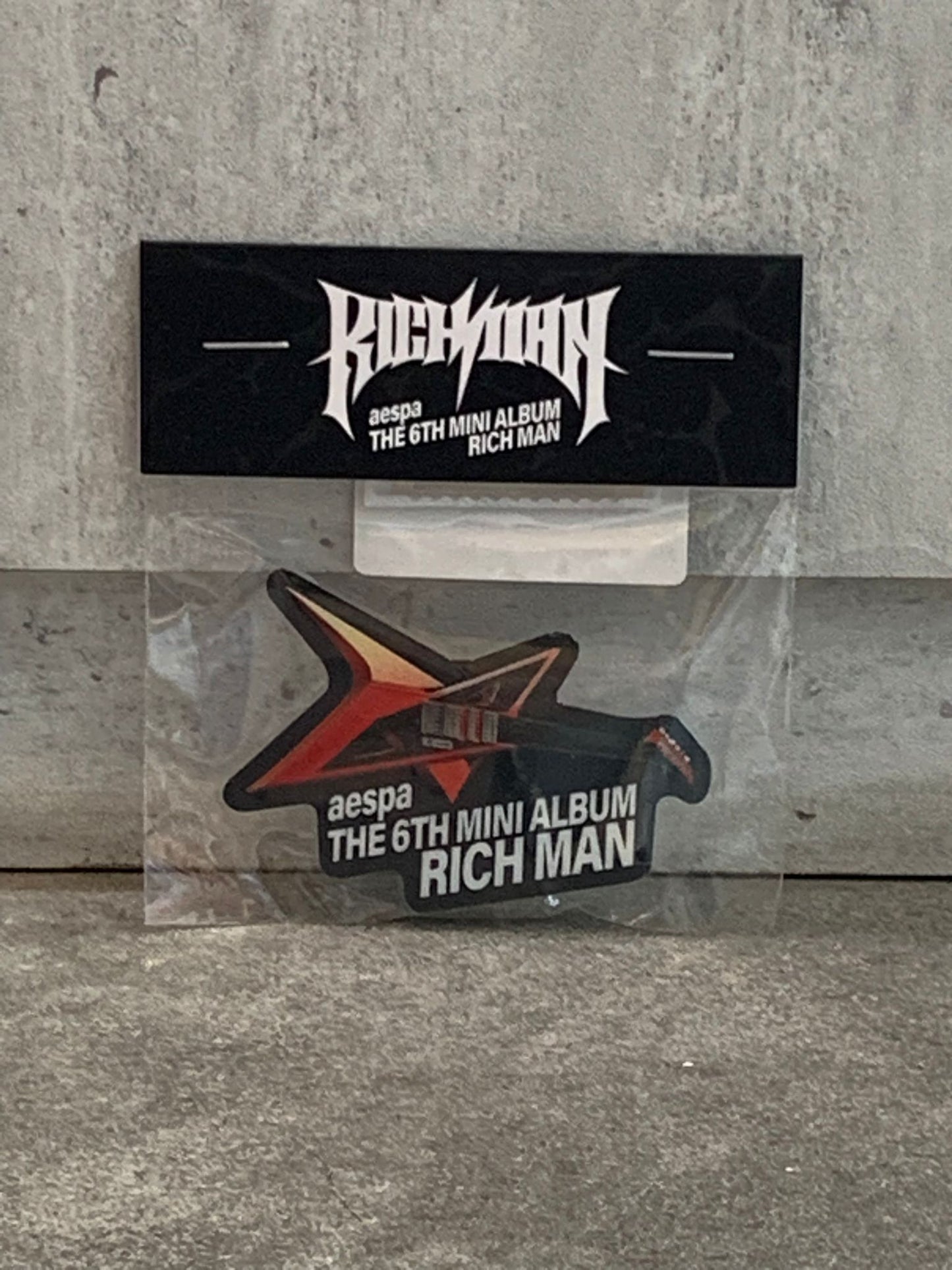 SM Entertainment aespa WEEK #RichMan - MAGNET — official K-pop merch, House of Kpop Singapore