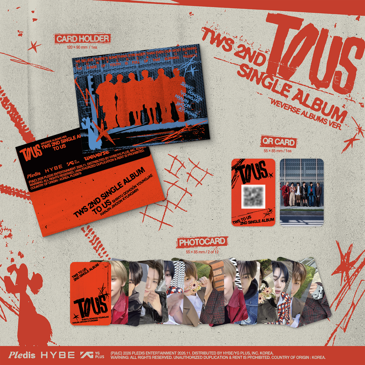 TWS 2nd Single Album ‘TO US’
