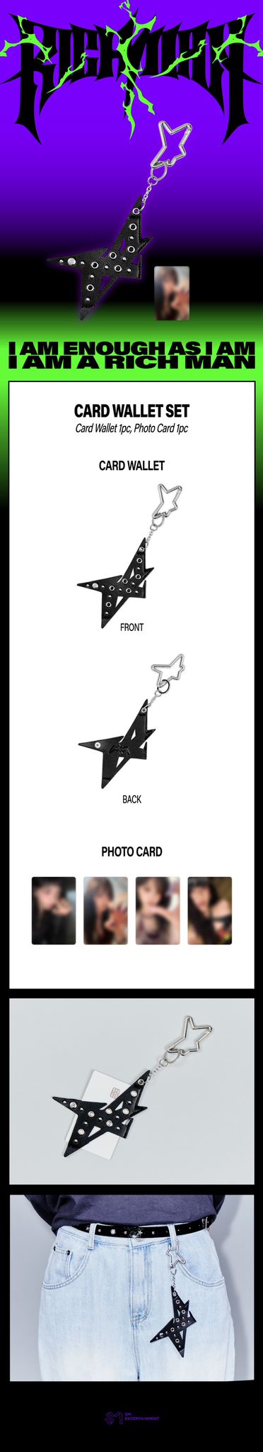 CARD WALLET SET-aespa WEEK - #Rich_Man POP-UP MD