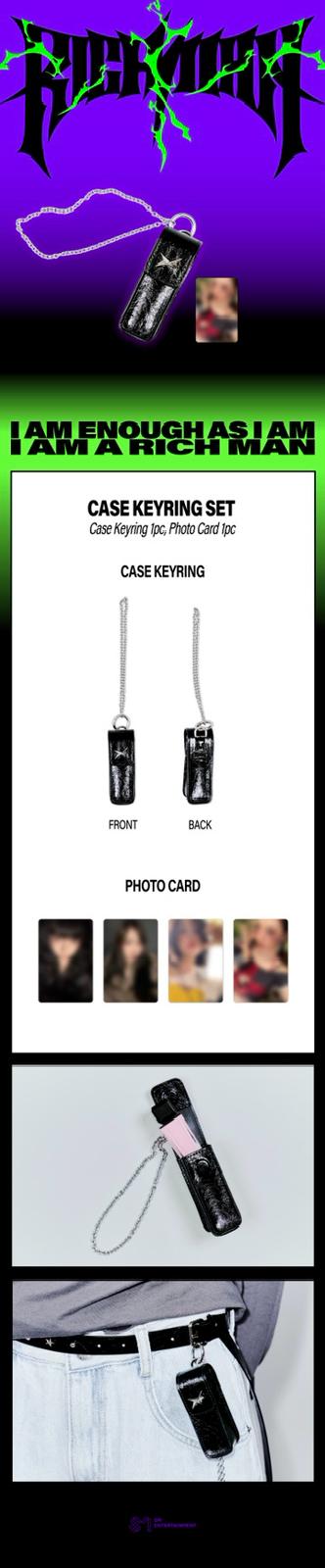 CASE KEYRING SET-aespa WEEK - #Rich_Man POP-UP MD
