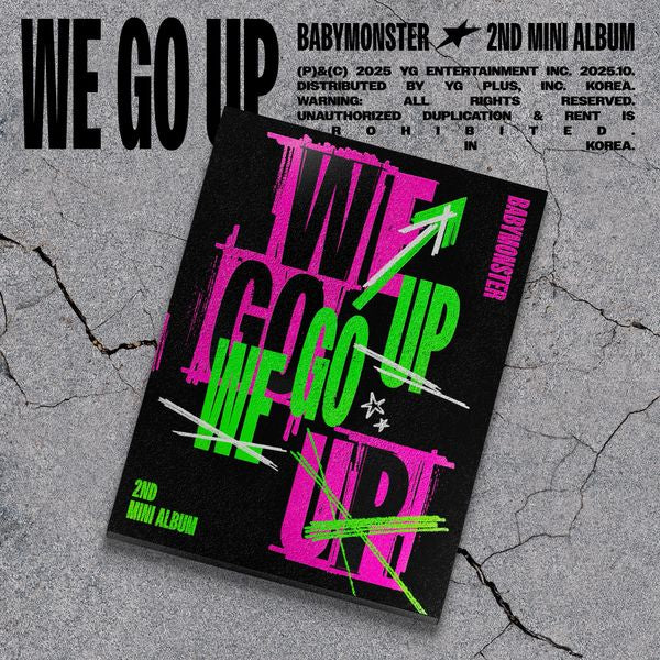 BABYMONSTER - 2nd MINI ALBUM [WE GO UP]
