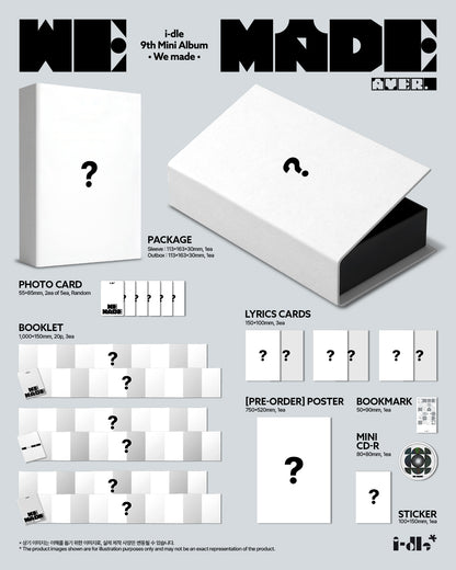 i-dle - 9th Mini Album [We made]