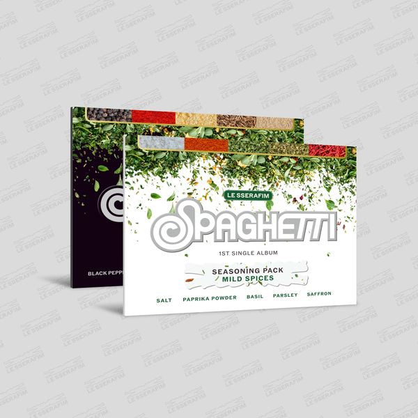 LE SSERAFIM - 1st Single Album [SPAGHETTI] – House of Kpop