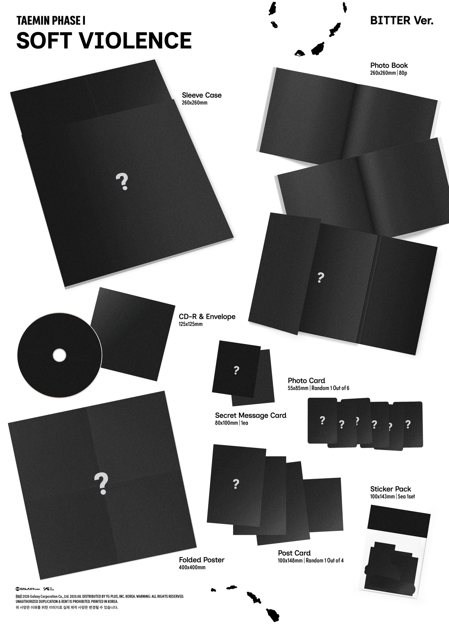 TAEMIN - PHASE I : Soft Violence