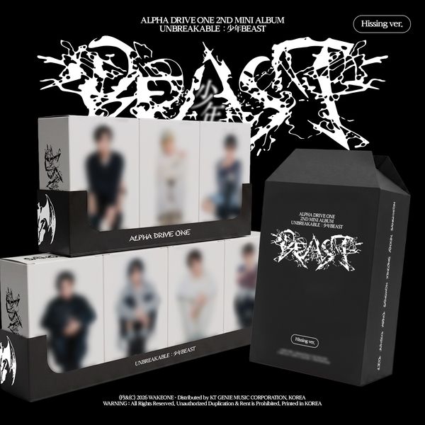 ALPHA DRIVE ONE - 2nd Mini Album [UNBREAKABLE : 少年BEAST]