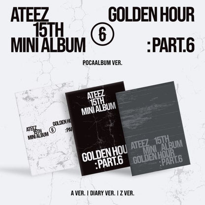 ATEEZ - 15th Mini Album [GOLDEN HOUR : Part.6]