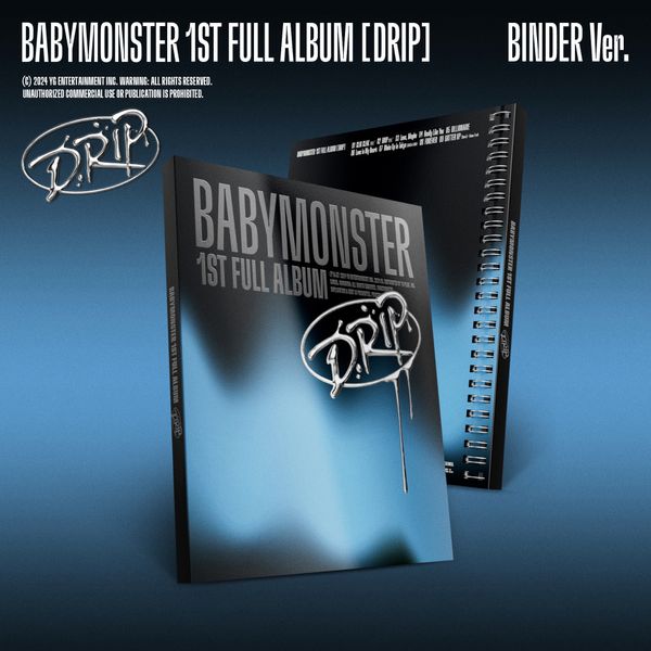 BABYMONSTER - 1st FULL Album [DRIP] — BINDER Ver.