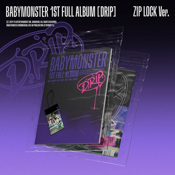 BABYMONSTER - 1st FULL Album [DRIP] — ZIP LOCK Ver.