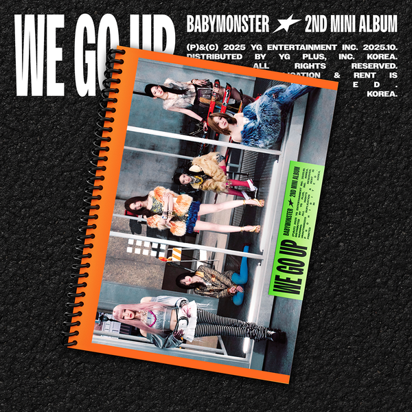 BABYMONSTER - 2nd MINI ALBUM [WE GO UP] — GO Ver.