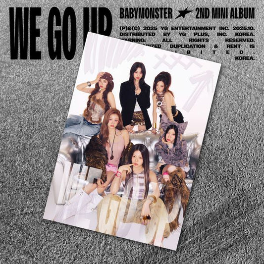 BABYMONSTER - 2nd MINI ALBUM [WE GO UP] — POSTCARD Ver.