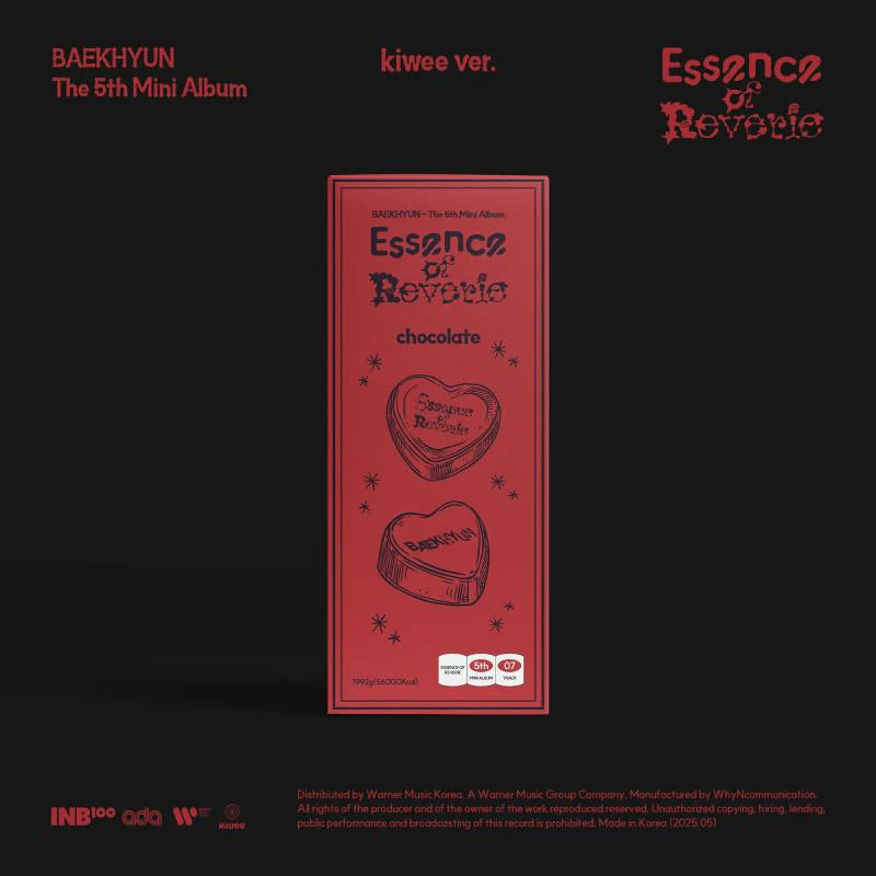 BAEKHYUN - 5th Mini Album [Essence Of Reverie] — BAEKHYUN (EXO) - 5th Mini Album [Essence Of Reverie] (Platform Album) (Kiwee Ver.)