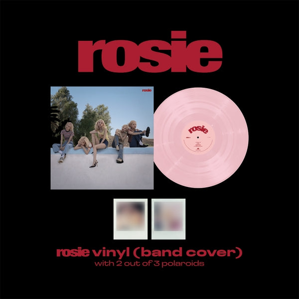 BLACKPINK Rosé - rosie / first studio album vinyl — band cover