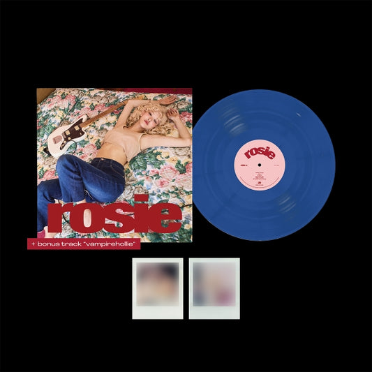 BLACKPINK Rosé - rosie / first studio album vinyl — vampirehollie edition blue