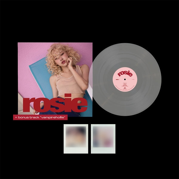 BLACKPINK Rosé - rosie / first studio album vinyl — vampirehollie edition clear