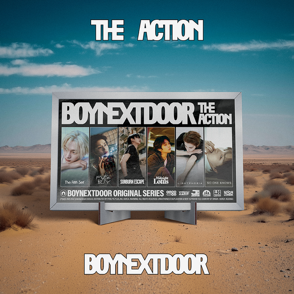 BOYNEXTDOOR - 5th EP Album [The Action] — BOYNEXTDOOR - 5th EP Album [The Action] (Frame Ver.) (Random Ver.)