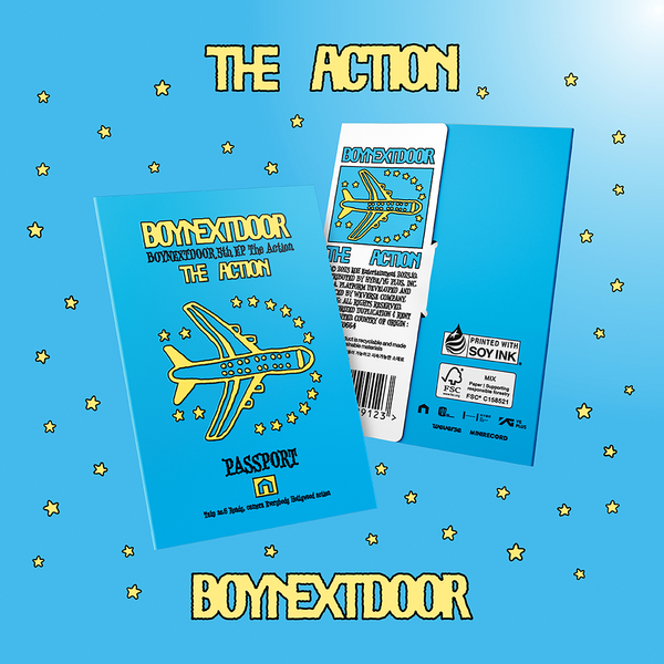 BOYNEXTDOOR - 5th EP Album [The Action] — BOYNEXTDOOR - 5th EP Album [The Action] (Weverse Albums Ver.)