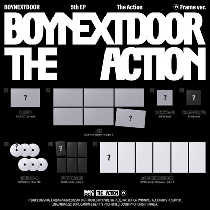 BOYNEXTDOOR - 5th EP Album [The Action]