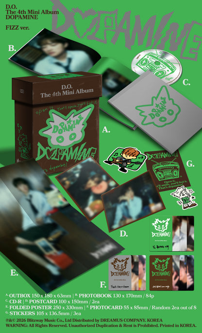 D.O. - 4th Mini Album [DOPAMINE]