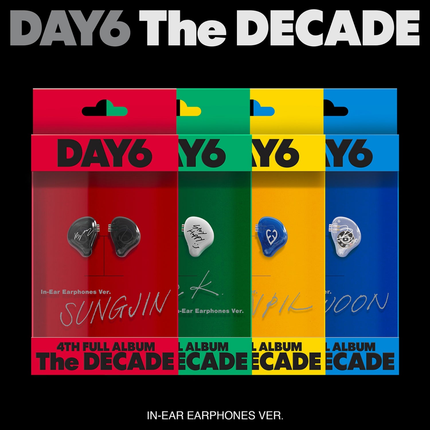 DAY6 DAY6 - 4th Album [The DECADE] album cover