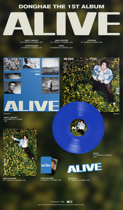 DONGHAE - 1st Album [ALIVE] (LP)