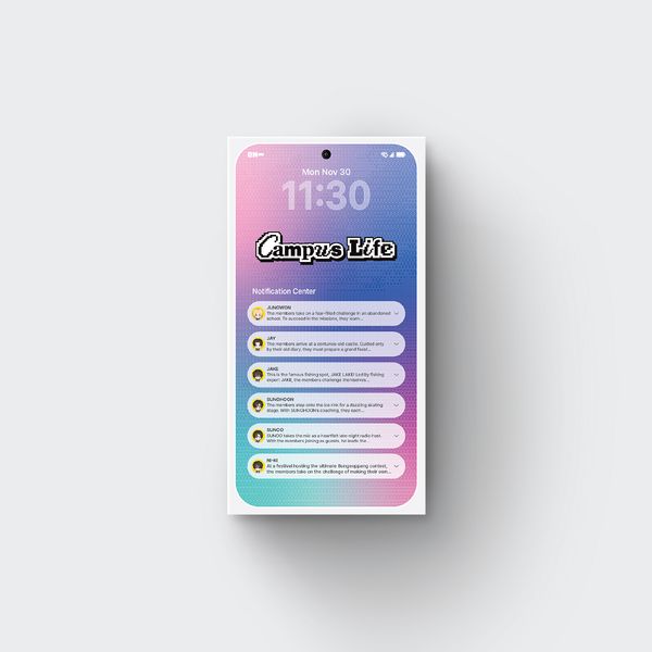 ENHYPEN - [ENHYPEN WORLD COUPON CARD COLLECTION] — CAMPUS LIFE BASIC ver.