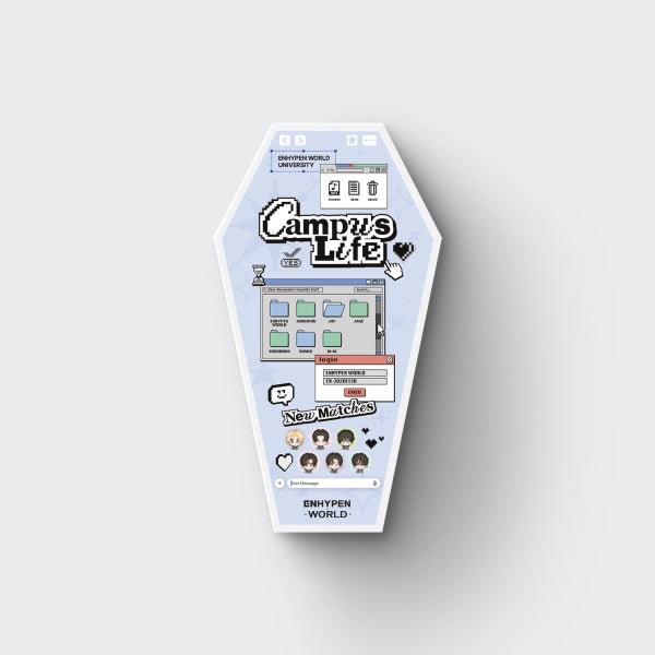 ENHYPEN - [ENHYPEN WORLD COUPON CARD COLLECTION] — ENHYPEN - [ENHYPEN WORLD COUPON CARD COLLECTION] CAMPUS LIFE SPECIAL ver.