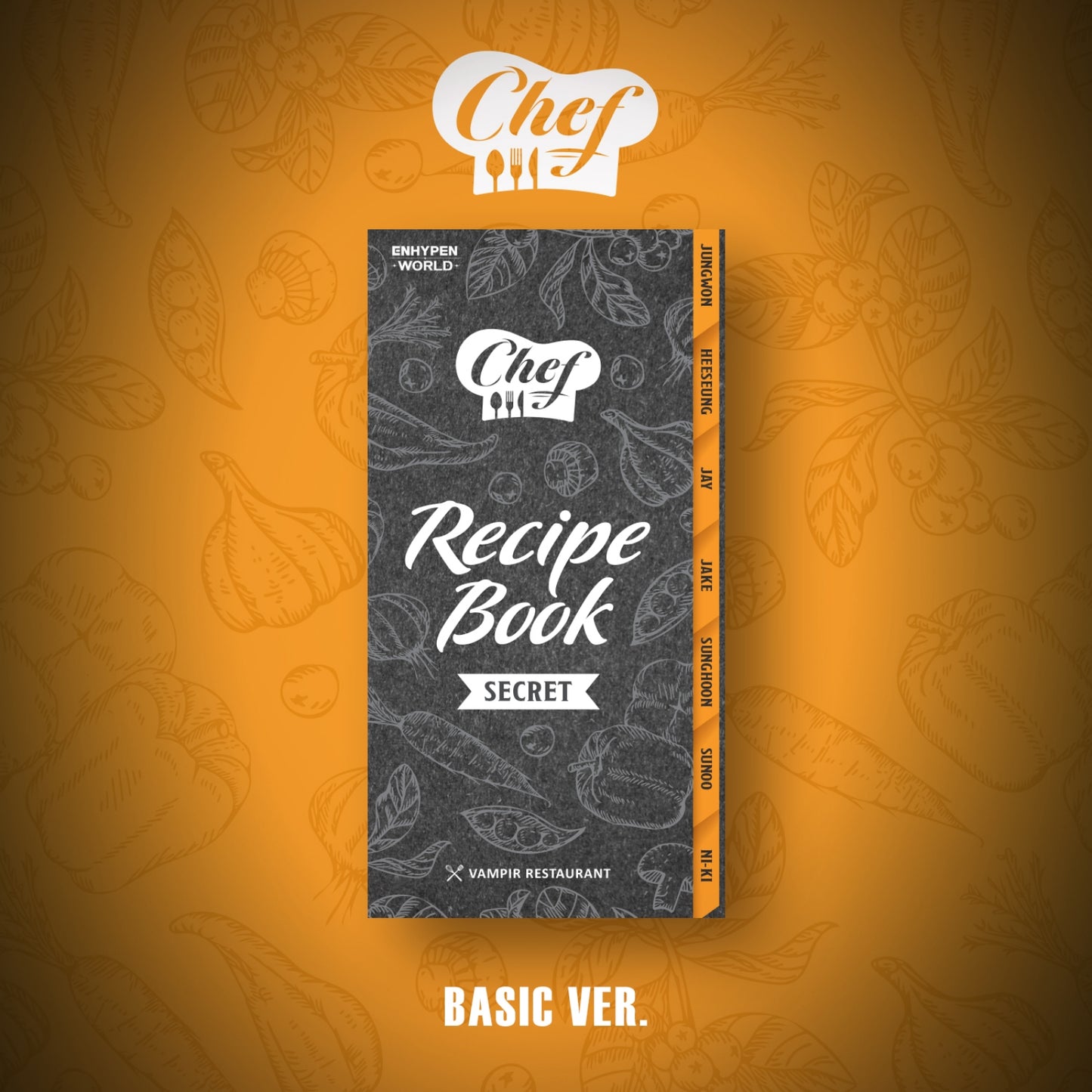 ENHYPEN - [ENHYPEN WORLD COUPON CARD COLLECTION] — CHEF BASIC ver.