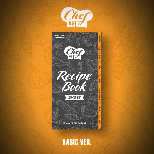 ENHYPEN - [ENHYPEN WORLD COUPON CARD COLLECTION] CHEF BASIC Ver. — ENHYPEN - [ENHYPEN WORLD COUPON CARD COLLECTION] CHEF BASIC ver.