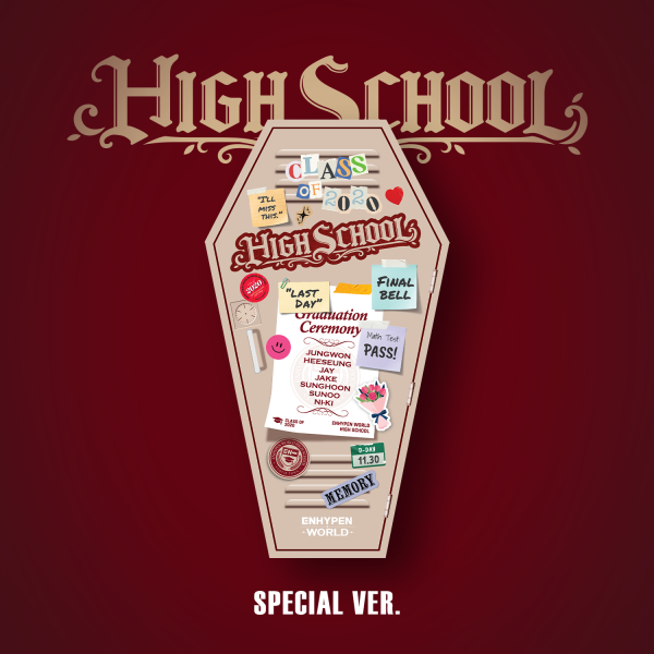 ENHYPEN - [ENHYPEN WORLD COUPON CARD COLLECTION] — ENHYPEN - [ENHYPEN WORLD COUPON CARD COLLECTION] HIGH SCHOOL SPECIAL ver.