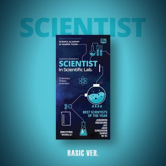 ENHYPEN - [ENHYPEN WORLD COUPON CARD COLLECTION] SCIENTIST BASIC Ver. — ENHYPEN - [ENHYPEN WORLD COUPON CARD COLLECTION] SCIENTIST BASIC ver.
