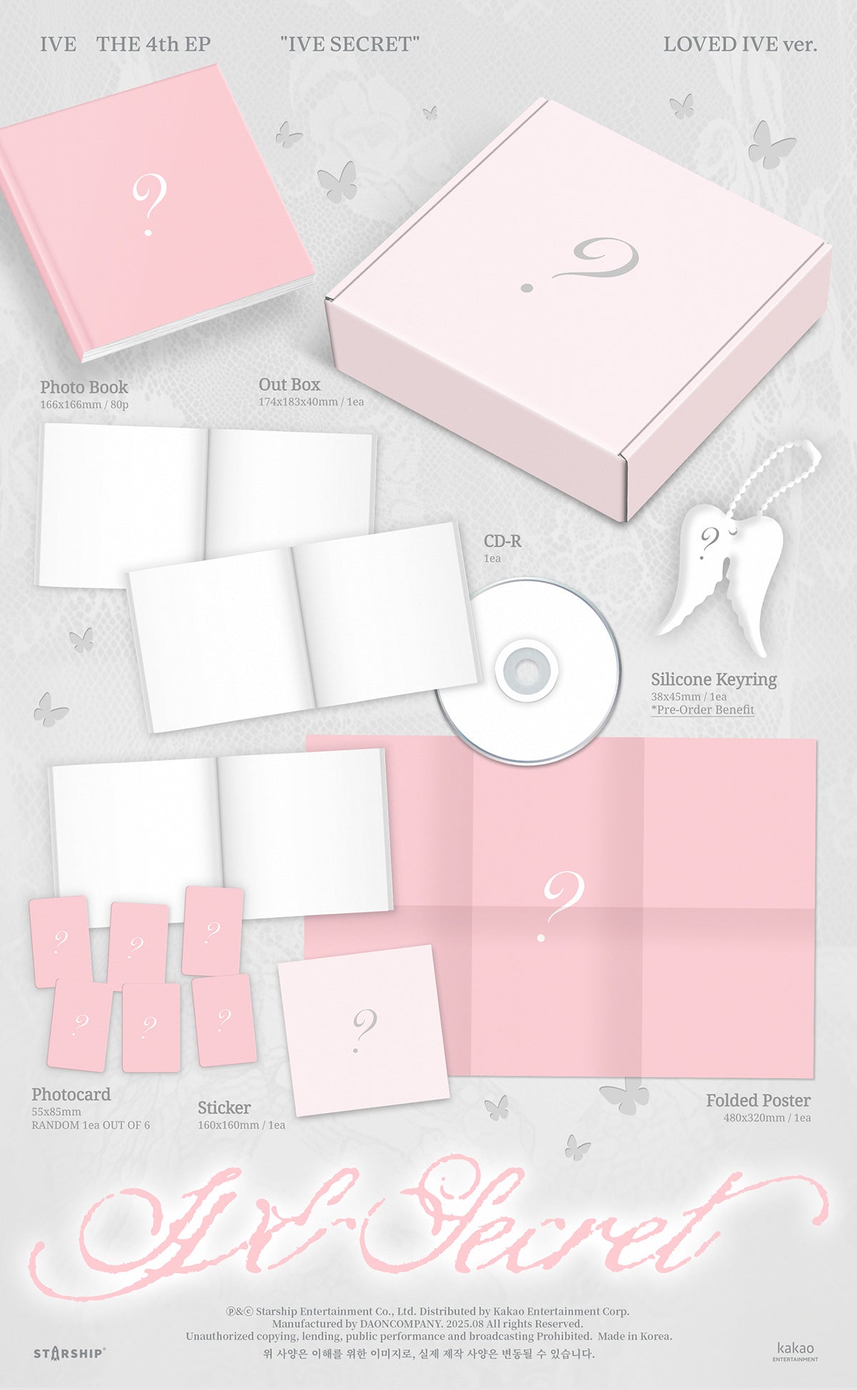 IVE - 4th Mini Album [IVE SECRET]