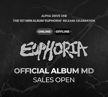 [ONLINE] ALPHA DRIVE ONE THE 1ST MINI ALBUM [EUPHORIA] OFFICIAL ALBUM MD *NON-REFUNDABLE, NON-CANCELLABLE AND NON-EXCHANGABLE*