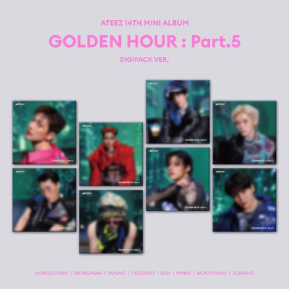 ATEEZ - 14th Mini Album [GOLDEN HOUR : Part.5]