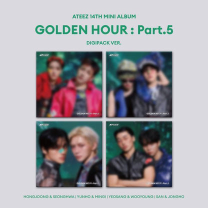 ATEEZ - 14th Mini Album [GOLDEN HOUR : Part.5]