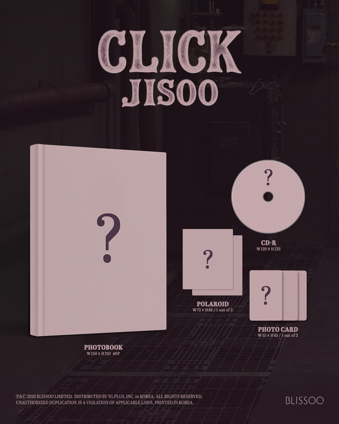 JISOO - Single Album [CLICK]