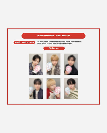 [SINGAPORE FAN SIGN EVENT] KickFlip - 3rd Mini Album [My First Flip] (CRUSH Ver.)