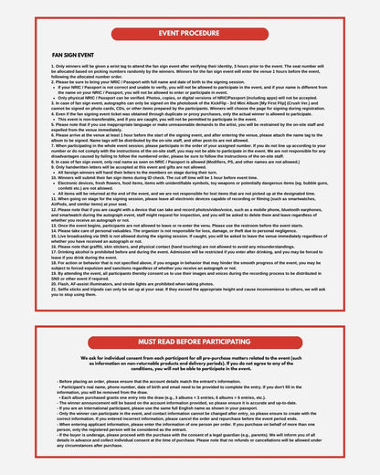 [SINGAPORE FAN SIGN EVENT] KickFlip - 3rd Mini Album [My First Flip] (CRUSH Ver.)