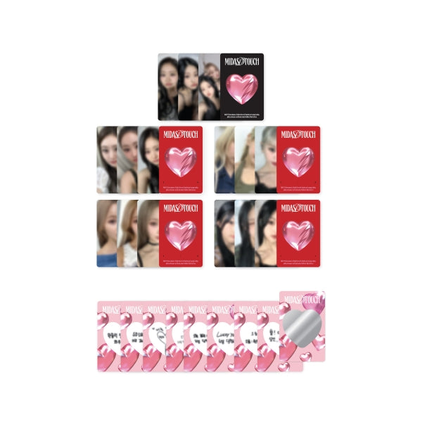 KISS OF LIFE - 01 PHOTOCARD SET / 1st Single Album [Midas touch] OFFICIAL MD — KISS OF LIFE - 01 PHOTOCARD SET_1st Single Album [Midas touch] OFFICIAL MD