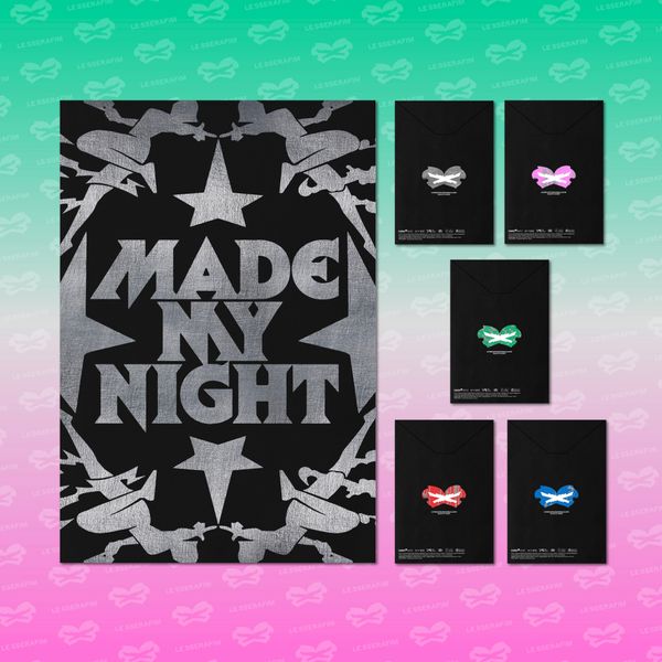 LE SSERAFIM - 2nd Single Album 'Made My Night'