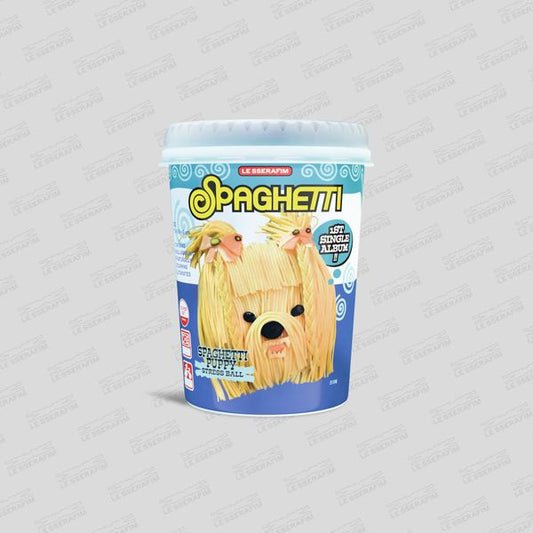 LE SSERAFIM - 1st Single Album [SPAGHETTI] — LE SSERAFIM - 1st Single Album [SPAGHETTI] (STRESS BALL Ver.)