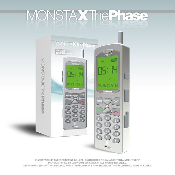 MONSTA X - EP Album [The Phase] (MX-0514 Table Clock Ver.)