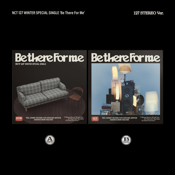 NCT 127 - Winter Special Single Album [Be There For Me] — NCT 127 - Winter Special Single Album [Be There For Me] (127 STEREO Ver.) (Random Ver.)