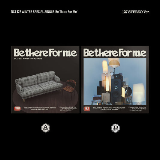 NCT 127 - Winter Special Single Album [Be There For Me] — NCT 127 - Winter Special Single Album [Be There For Me] (127 STEREO Ver.) (Random Ver.)