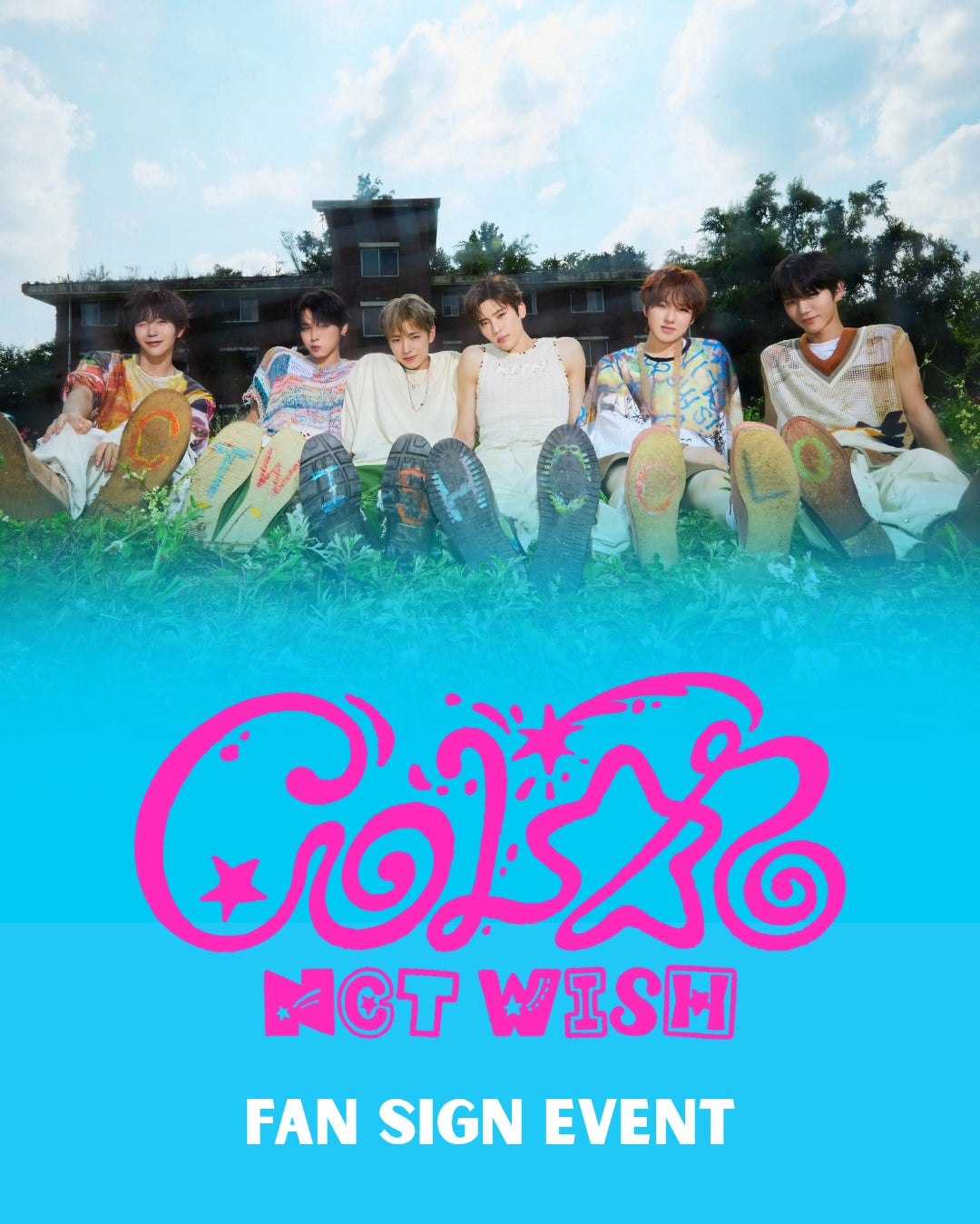 [SINGAPORE FAN SIGN EVENT] NCT WISH - 3rd Mini Album [COLOR] (Jewel Case Ver.) (Random Ver.)