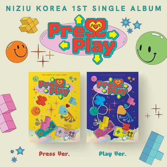 NiziU - 1st Single Album [Press Play] — NiziU - 1st Single Album [Press Play] (Random Ver.)