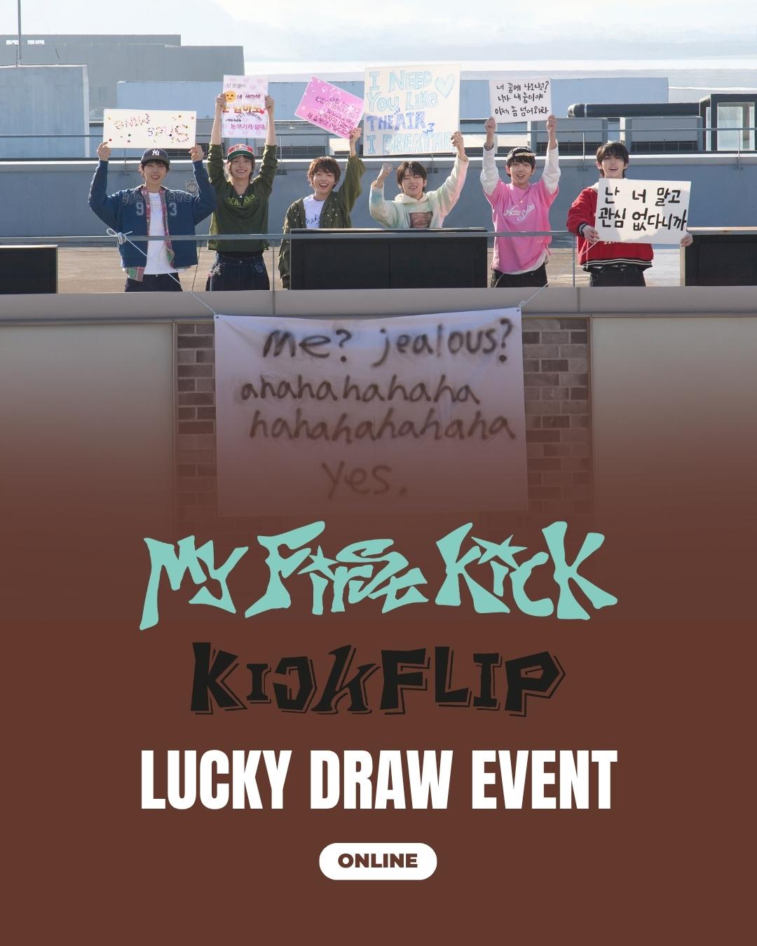 [SINGAPORE LUCKY DRAW EVENT] KickFlip - 4th Mini Album [My First Kick] (Digipack Ver.) *NON-REFUNDABLE, NON-CANCELLABLE AND NON-EXCHANGABLE*