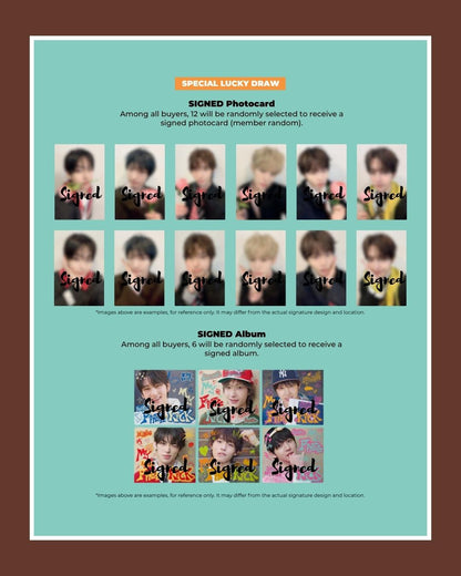 [SINGAPORE LUCKY DRAW EVENT] KickFlip - 4th Mini Album [My First Kick] (Digipack Ver.) *NON-REFUNDABLE, NON-CANCELLABLE AND NON-EXCHANGABLE*