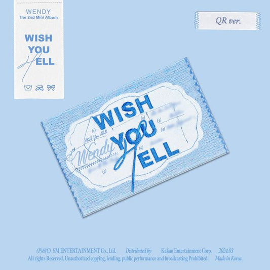 RED VELVET WENDY - The 2nd Mini Album [Wish You Hell] — RED VELVET WENDY - The 2nd Mini Album [Wish You Hell] (QR Ver.) (Smart Album)